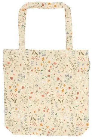 Tas, bio-katoen, veldbloemen