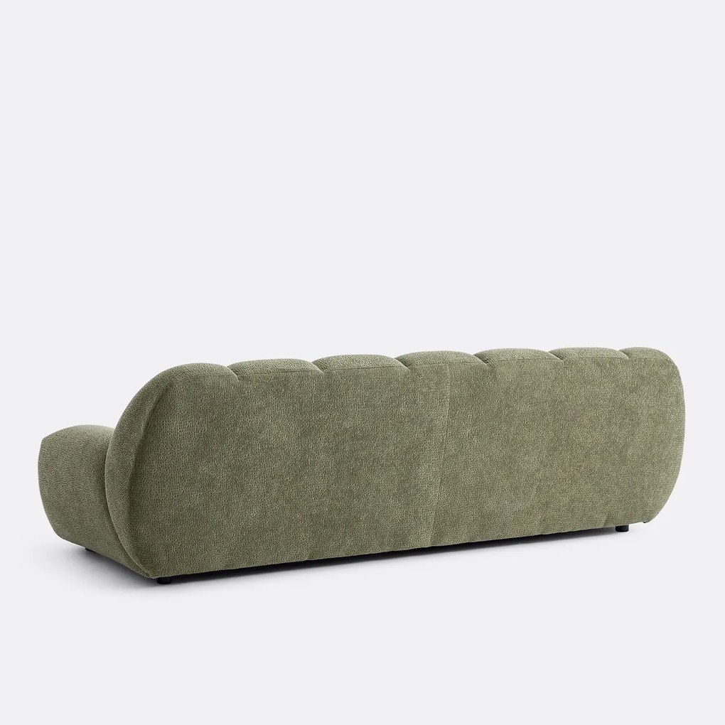 4-zitsbank, reliëfstof, Nuria