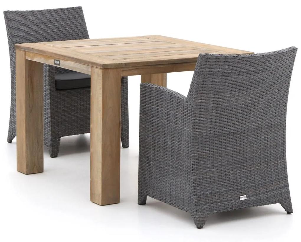 Forza Barolo/ROUGH-X 100cm dining tuinset 3-delig