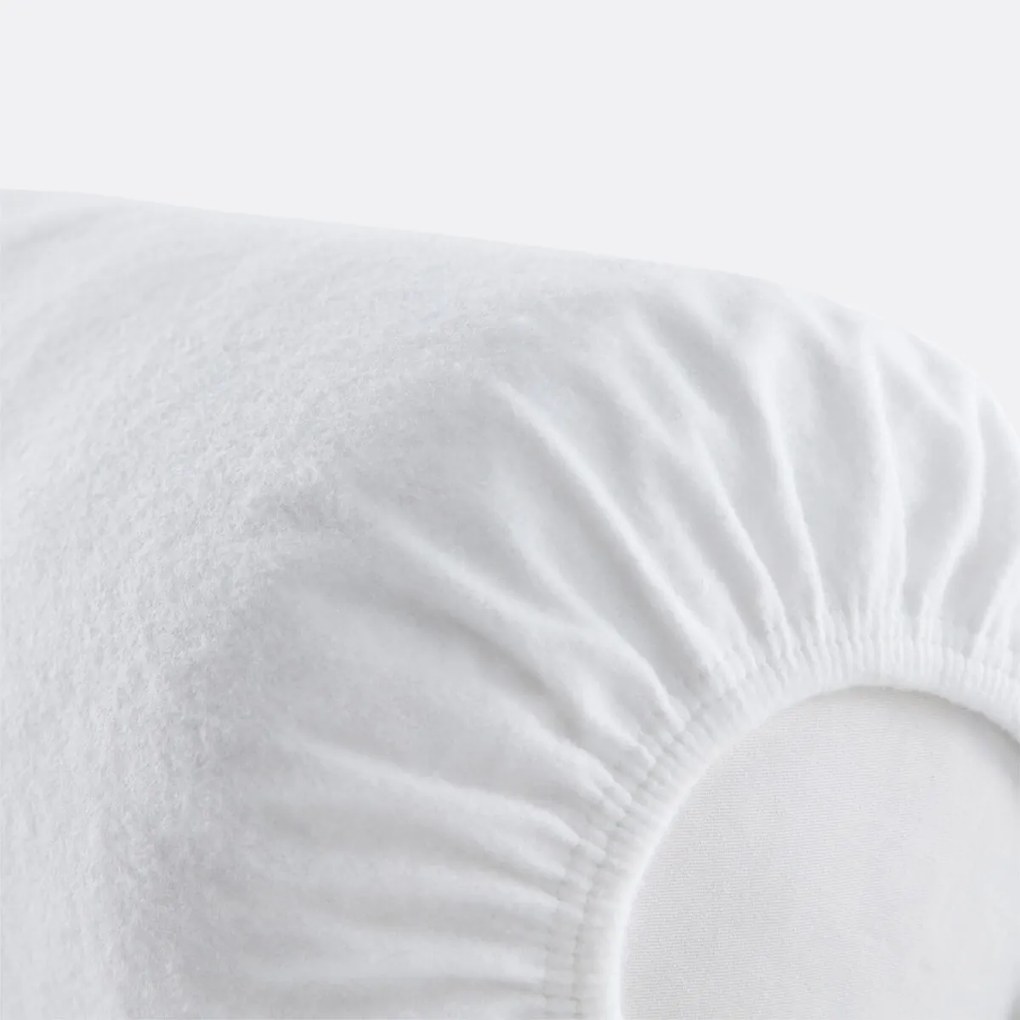 Ondersloop bolster in molton katoen