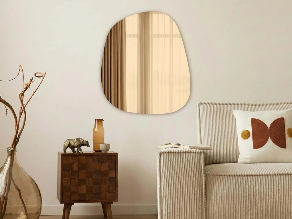 Bronzen spiegel Base B28 77×89