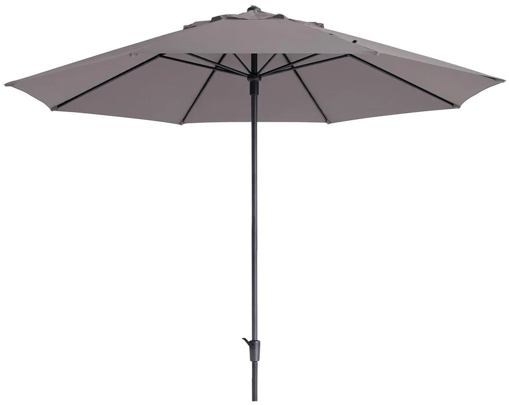Madison Timor luxe stokparasol Ø400 cm - polyester taupe