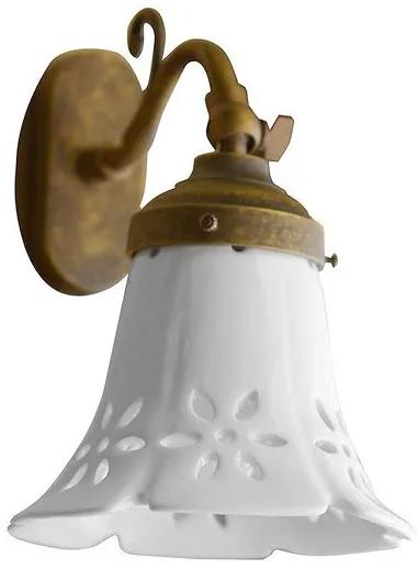 Sapho Vintage Marsala wandlamp E14 40W brons