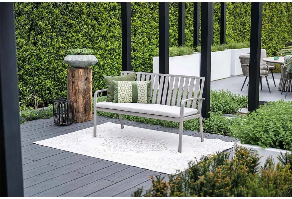 Garden Impressions Neapolis tuinbank 150 cm - taupe