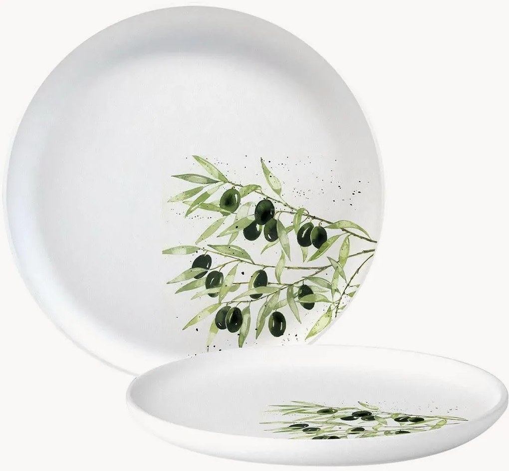 New Bone China dinerbord Olives