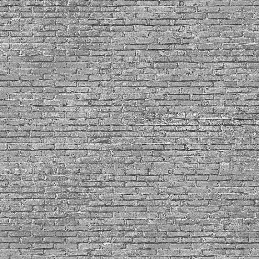 NLXL Silver Grey Brick PHM-34 behang