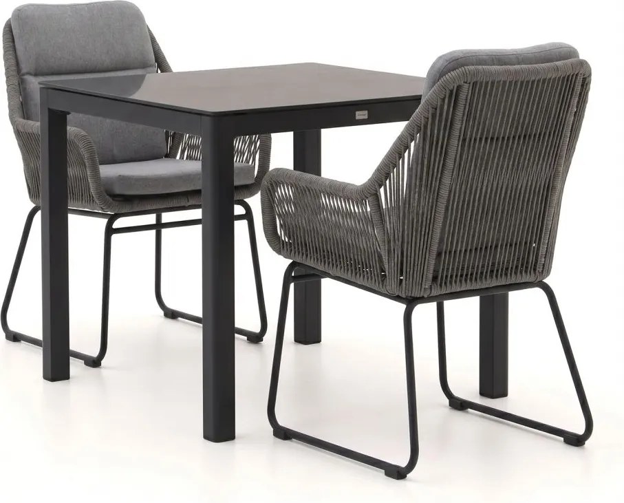 Diningset Intenso  | 2 personen | Tuinset kunststof | 3-delig | Kees Smit Tuinmeubelen