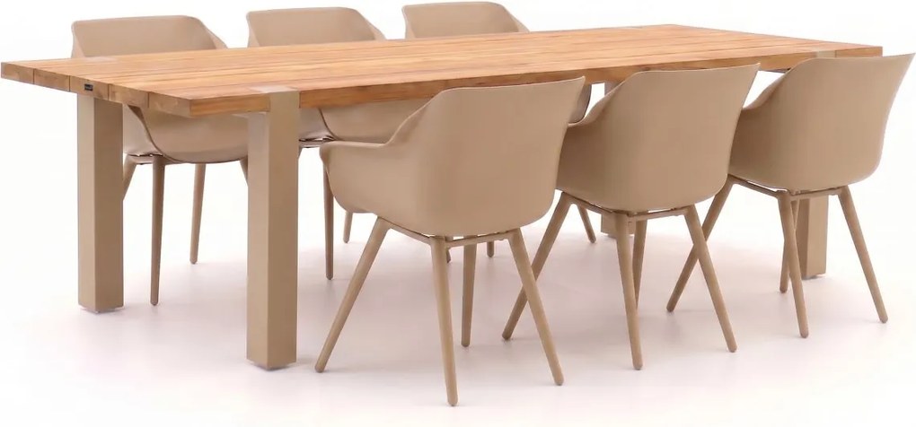 Diningset Hartman  | 6 personen | Tuinset teakhout | 7-delig | Kees Smit Tuinmeubelen