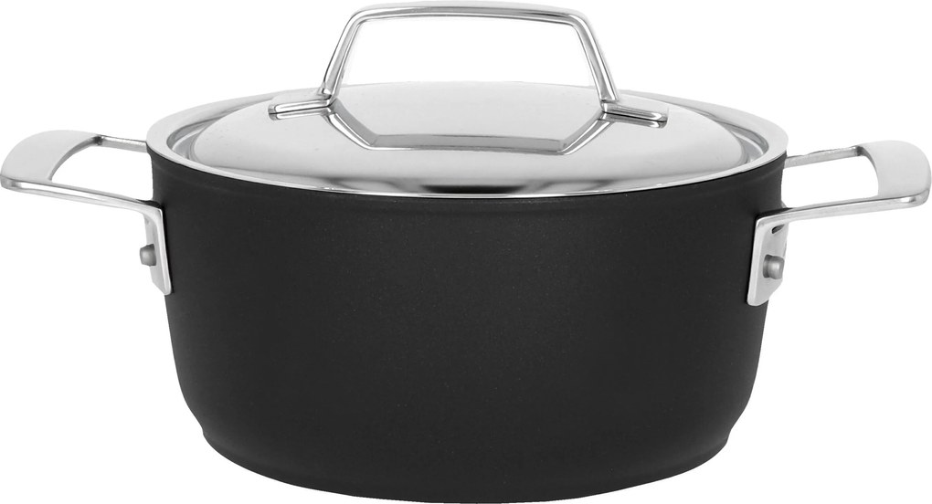 Demeyere Alu Pro 5 Kookpan met deksel Duraslide Titanium 18 cm / 2 l - Alu Pro 5 - Demeyere
