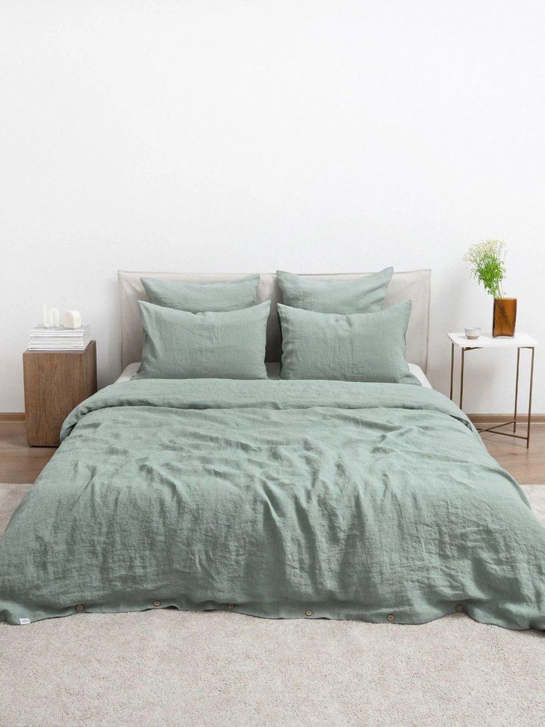 Linnen beddengoedset Green Milieu, 2-delig