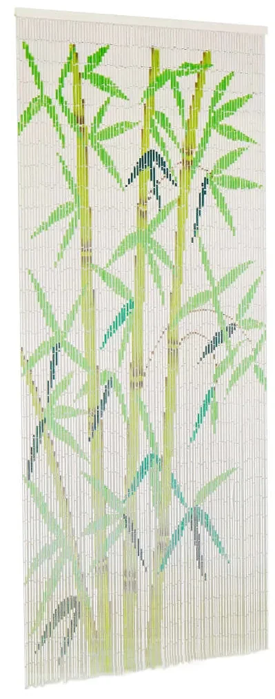 vidaXL Vliegengordijn 90x200 cm bamboe