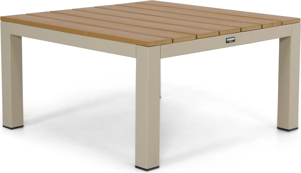 Hoek loungeset 5 personen Aluminium Zand/Beige Domani Furniture Nordic