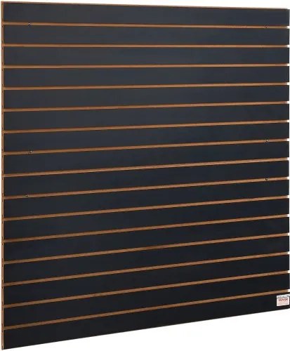 VEVOR Set van 2 Wandpanelen Gereedschapswand 129,1x129,1cm Wandpaneel MDF Gereedschapshouder Organizer, Slat Wall Slatwall Pegboard Wandmontage Ideaal voor Werkplaats Magazijn Kelder Werkbank Garage