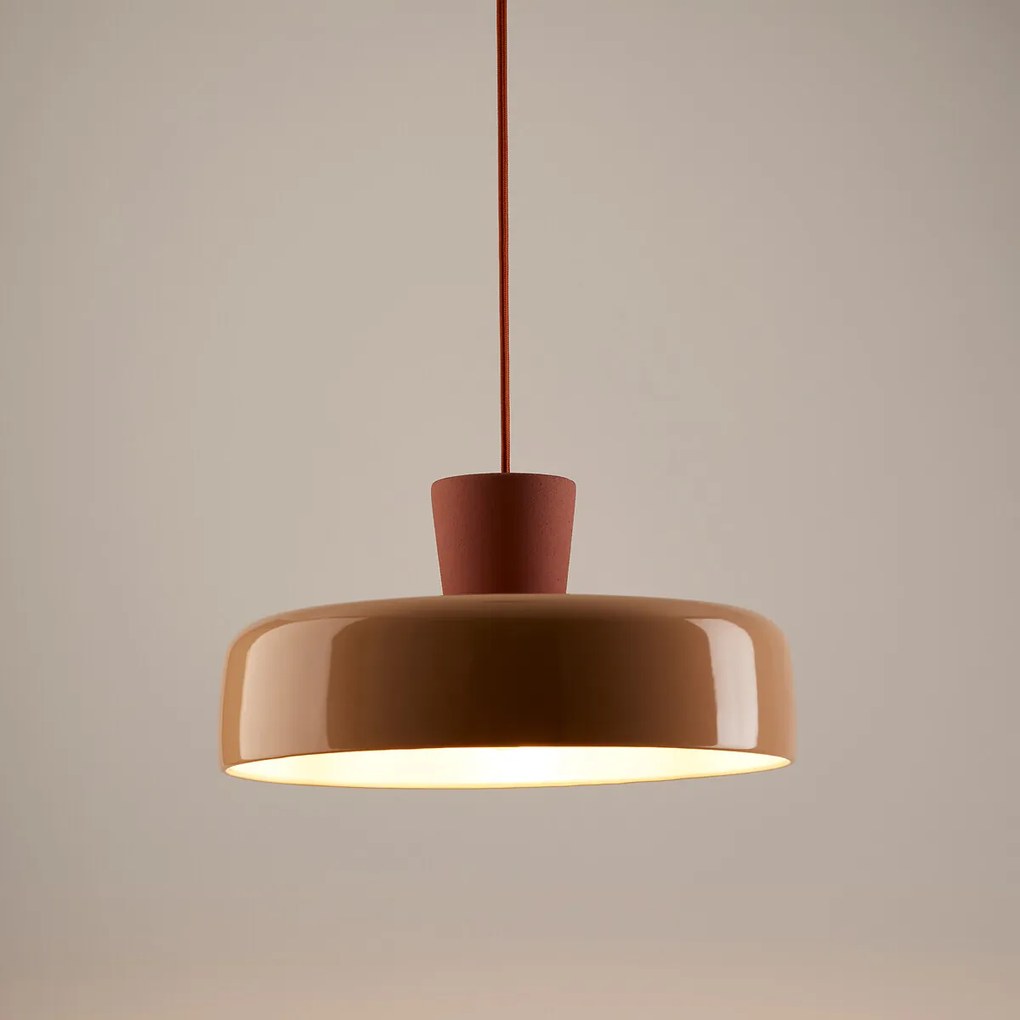 Gekleurde keramische hanglamp Ø 30 cm, Jimna