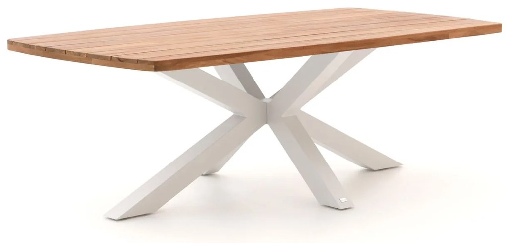 Tuin eettafel Bellagio  | Deens ovaal  | Tuintafel Teakhout | 220x110cm | 6 personen | Kees Smit Tuinmeubelen