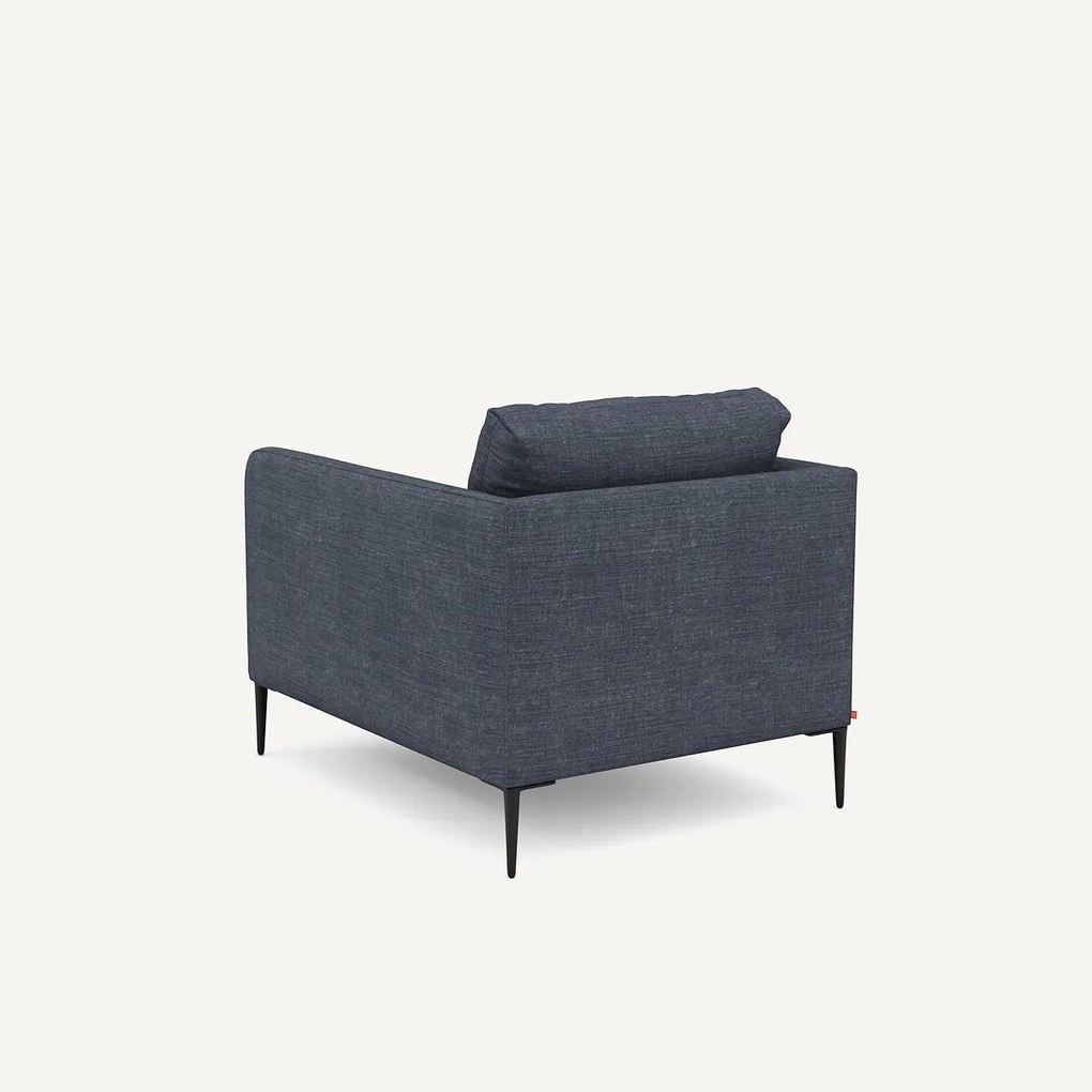 Katoenen en linnen fauteuil, Oscar, ontwerp Emmanuel Gallina