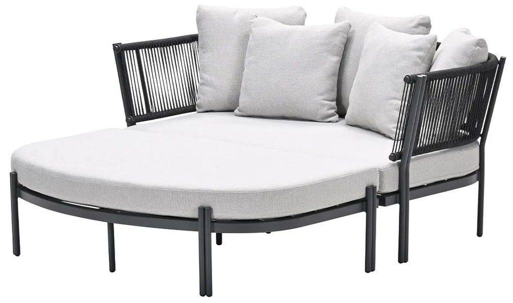 Garden Impressions Atlanta lounge ligbed - daybed - donker grijs