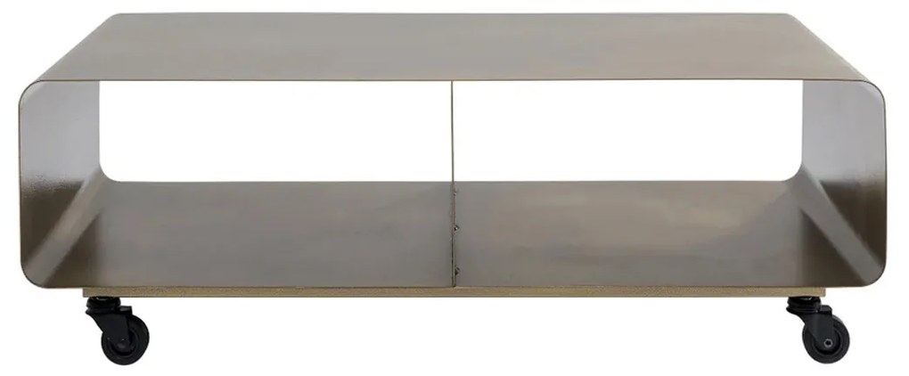Kare Design Lounge M Tv-meubel Op Wielen Brons - 90x42x30cm.