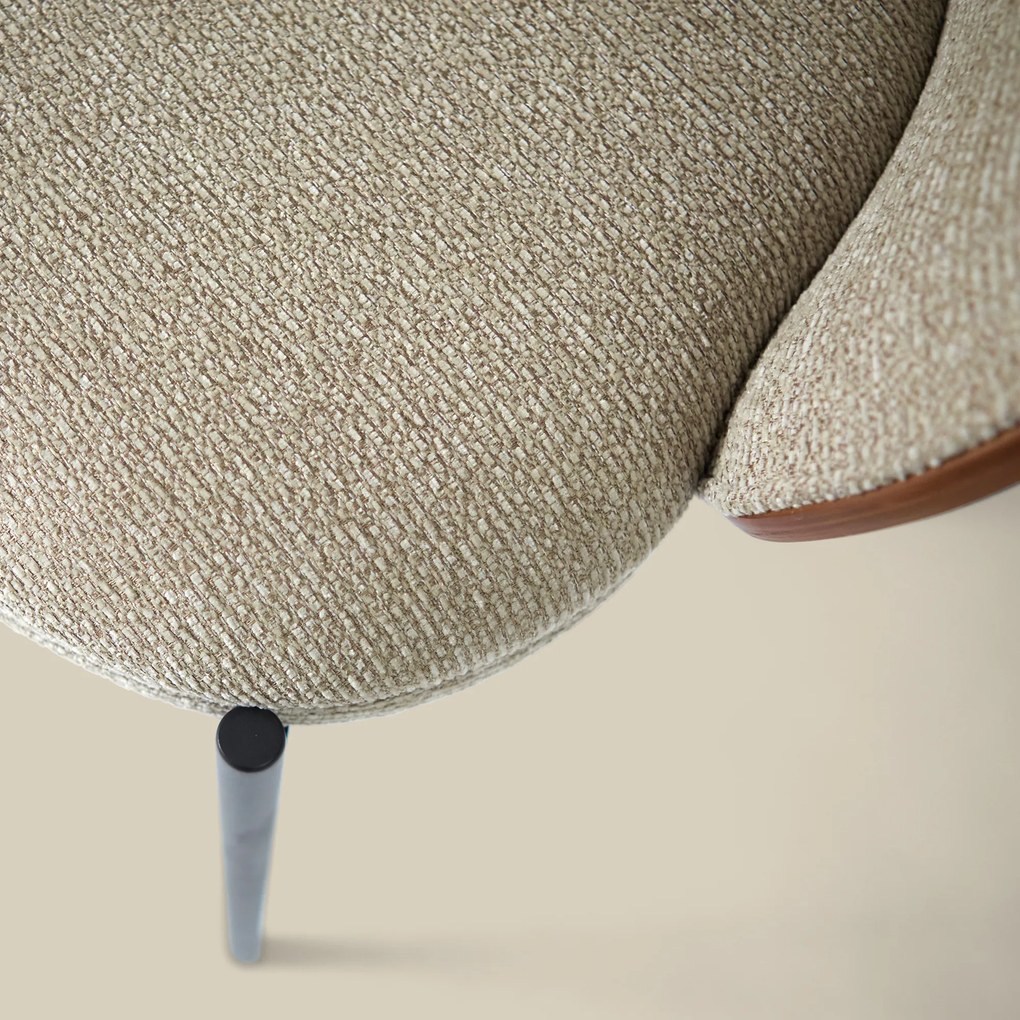 Eetkamerstoel Met Walnoot Rugleuning