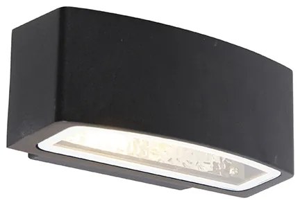 Moderne buiten wandlamp zwart IP44 - Latina