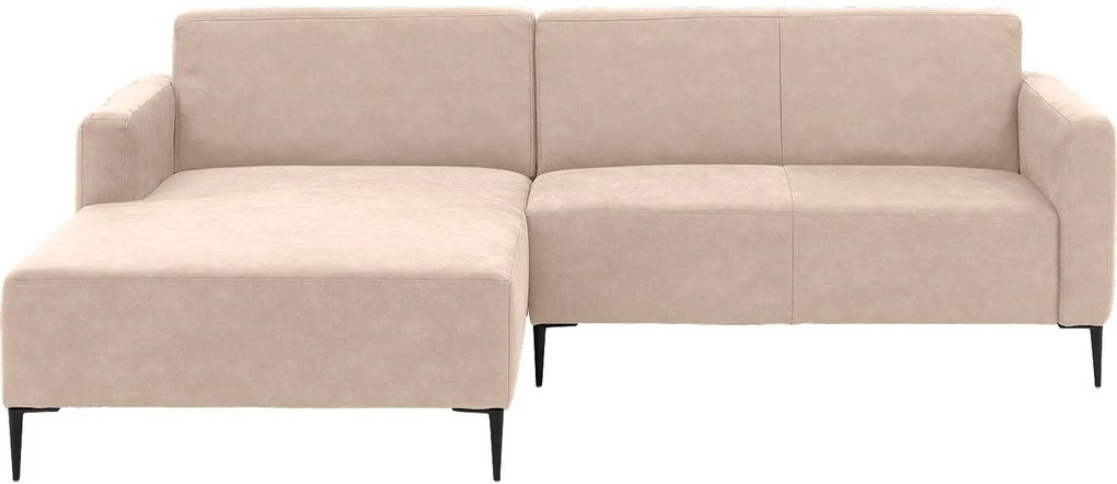 Goossens  Key West beige, micro leer, 2-zits, modern design