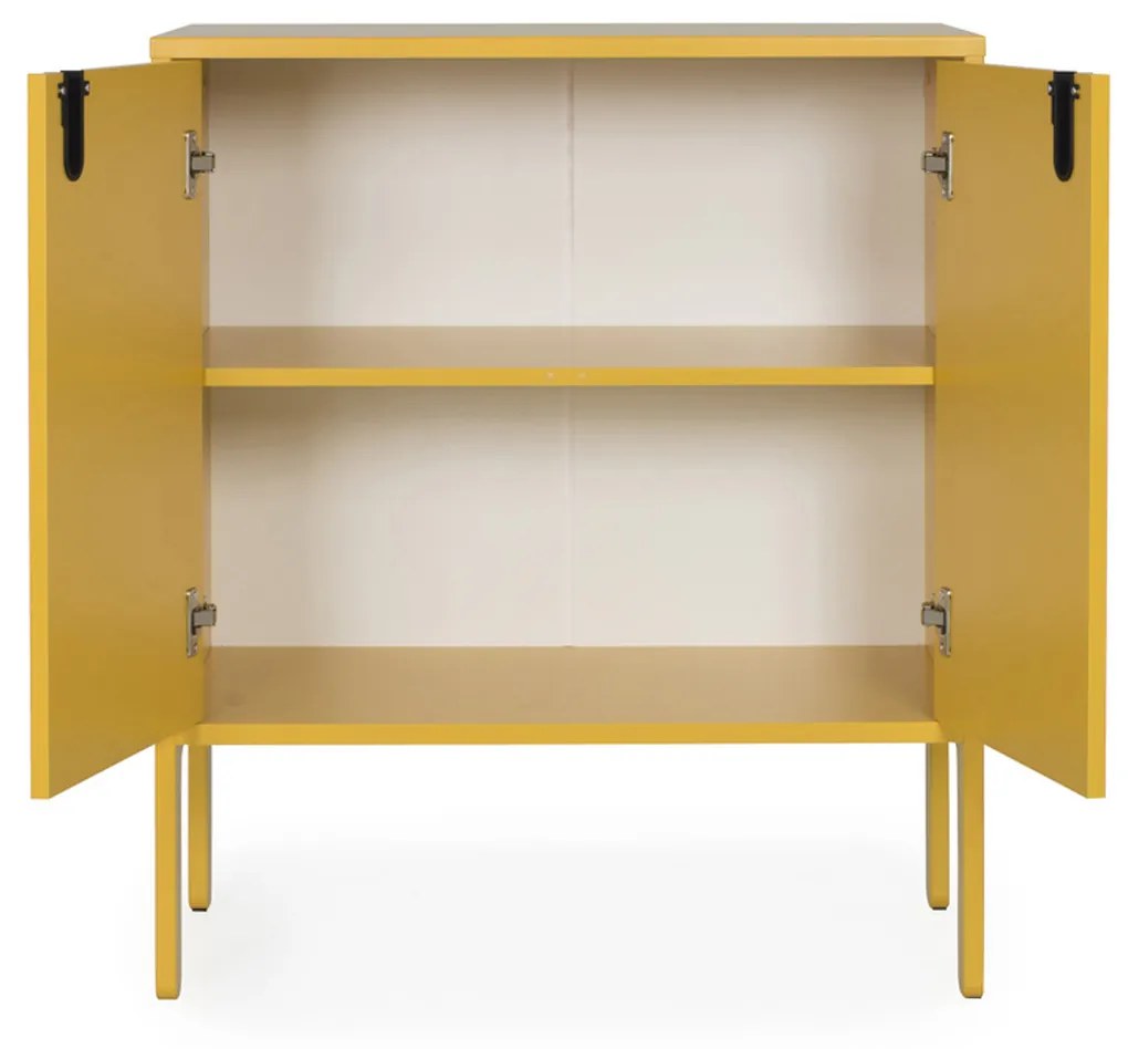 Tenzo Uno Smal Dressoir Modern Design Geel - 76x40x89cm.