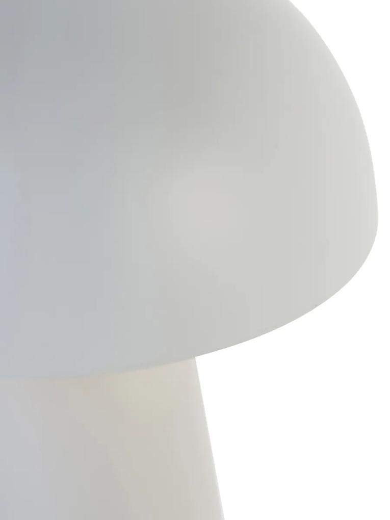 Buitenlamp Tafellamp grijs incl. LED oplaadbaar en 3-staps touch dimmer IP44 - Daniel Design IP44 Buitenverlichting rond Lamp