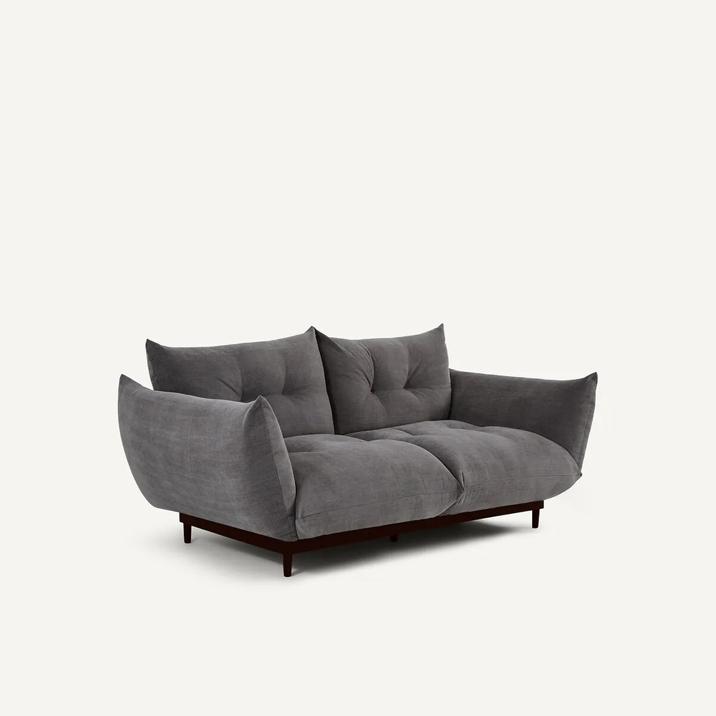 Compacte 3-zitsbank van polyester-katoen, VITORIA