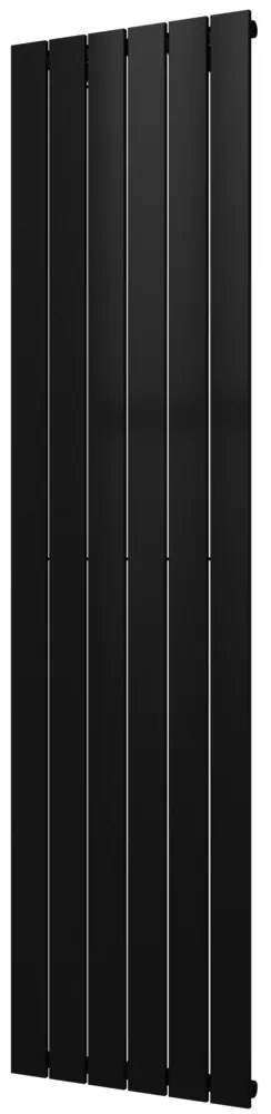 Plieger Cavallino Retto designradiator verticaal enkel middenaansluiting 1800x450mm 910W antraciet metallic