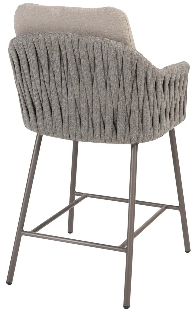 Taste by 4 Seasons Cannes high dining chair terre SALE Tuinstoel bruin weerbestendig