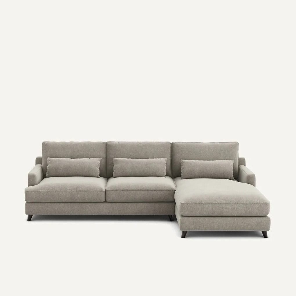 Chenille fluwelen hoekbank, Alwine