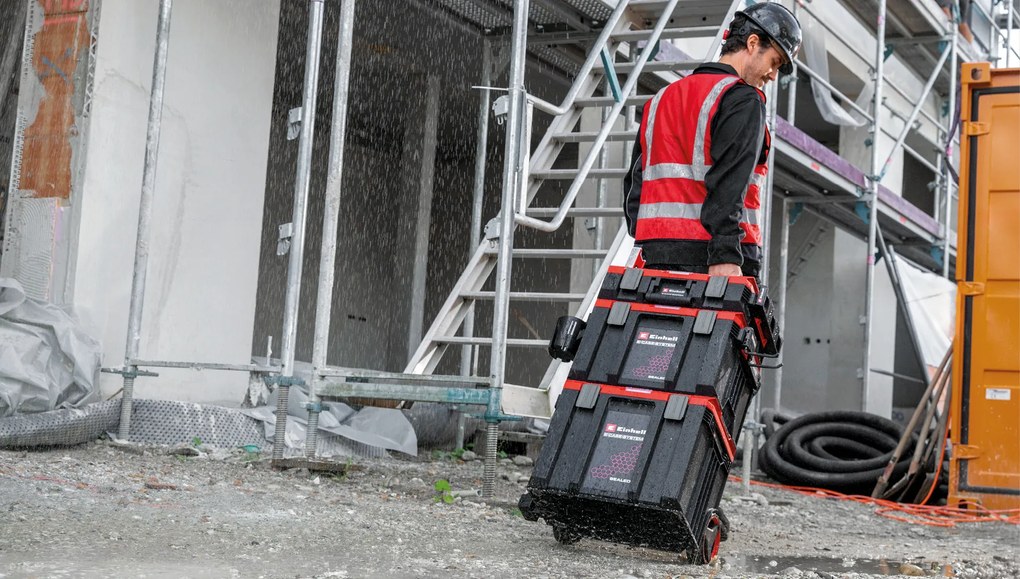 Einhell E-Case L met Wielen SEALED – IP65 Gereedschapskoffer op Wielen