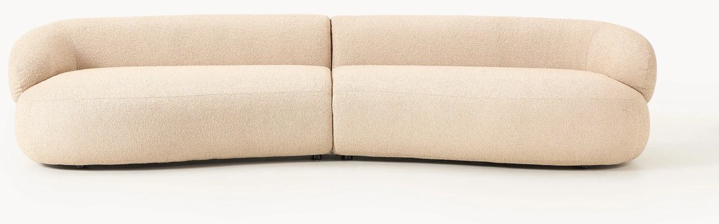 Bouclé bank Alba (4-zits)