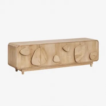 Joel Mangohouten Tv-kast 180x40 Cm Mangohout - Sklum