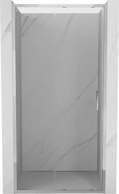 Mexen Exo schuifdeur douchedeur 125 cm, transparant, chroom - 8151-125-000-01-00