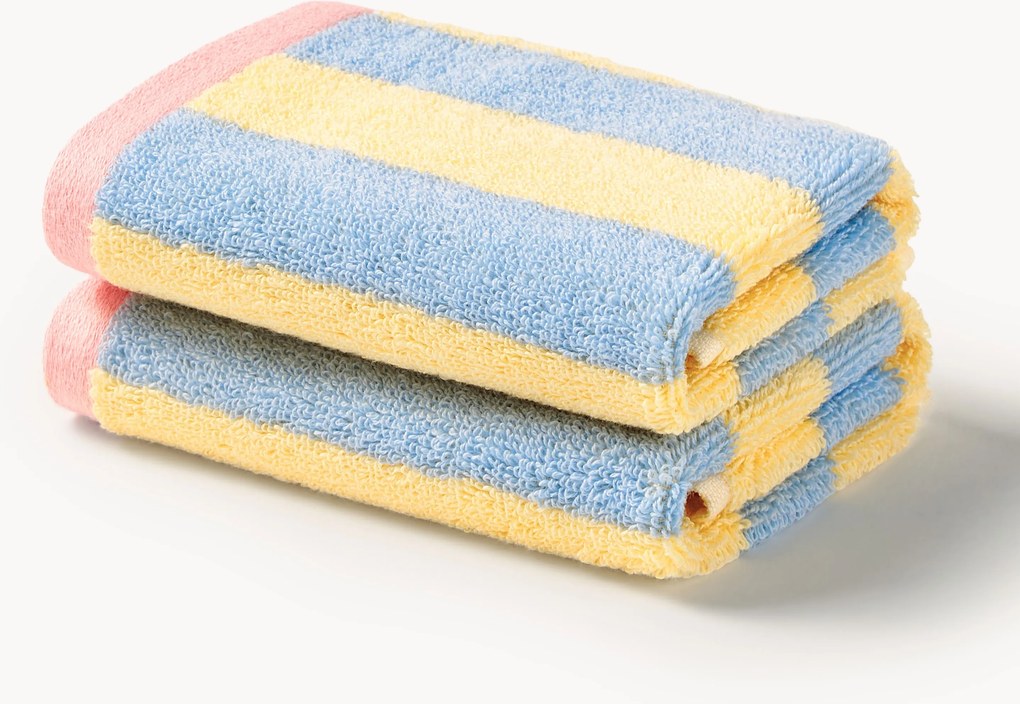 Gestreept handdoek Alva, in verschillende formaten