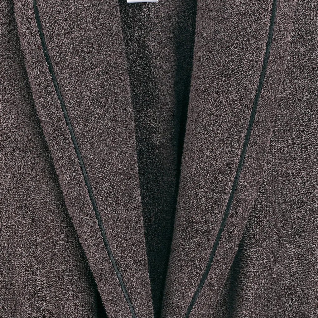 Badjas voor volwassenen van gekamd katoen 400 g/m², Victor