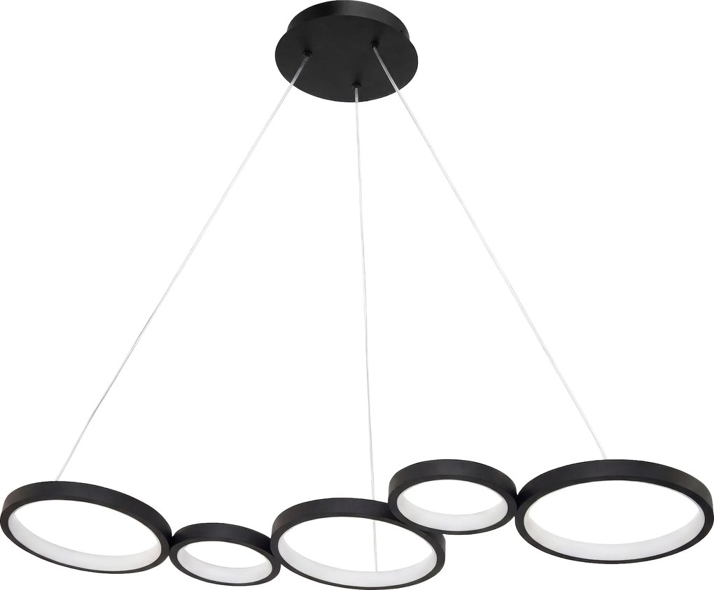 PLAFOND HANGENDE LAMP APP1923-CP BLACK