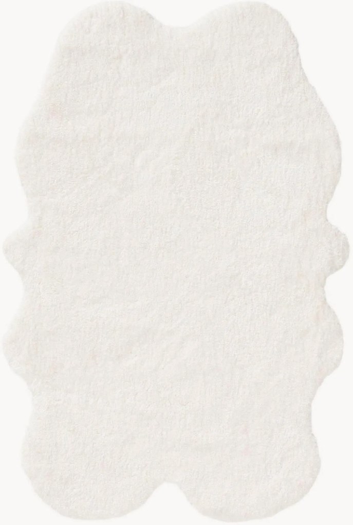 Vloerkleed Cloudy van imitatiebont