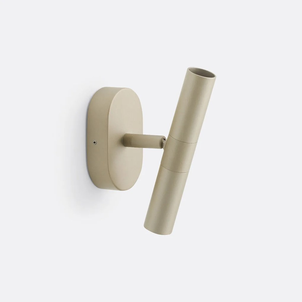 Richtbare wandlamp in metaal, Joha