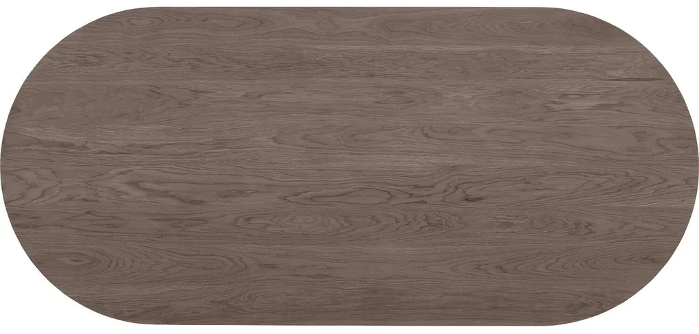 Goossens Excellent Eettafel Floyd, Semi rond 260 x 100 cm