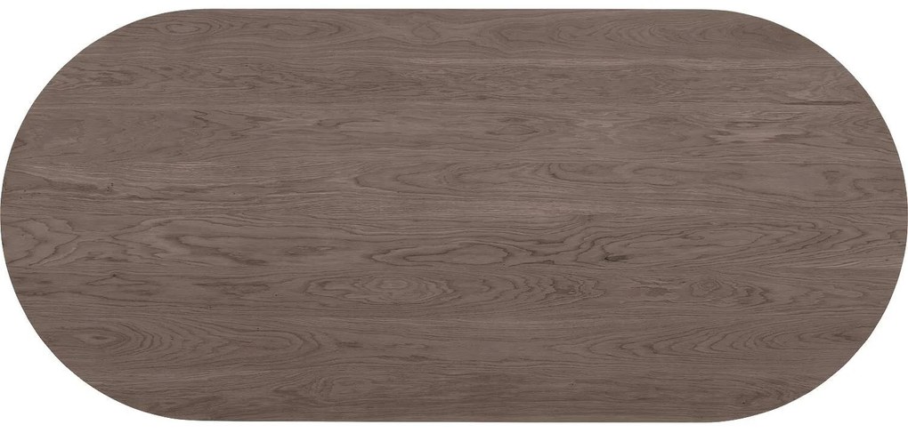 Goossens Excellent Eettafel Uniek, Semi rond 240 x 100 cm