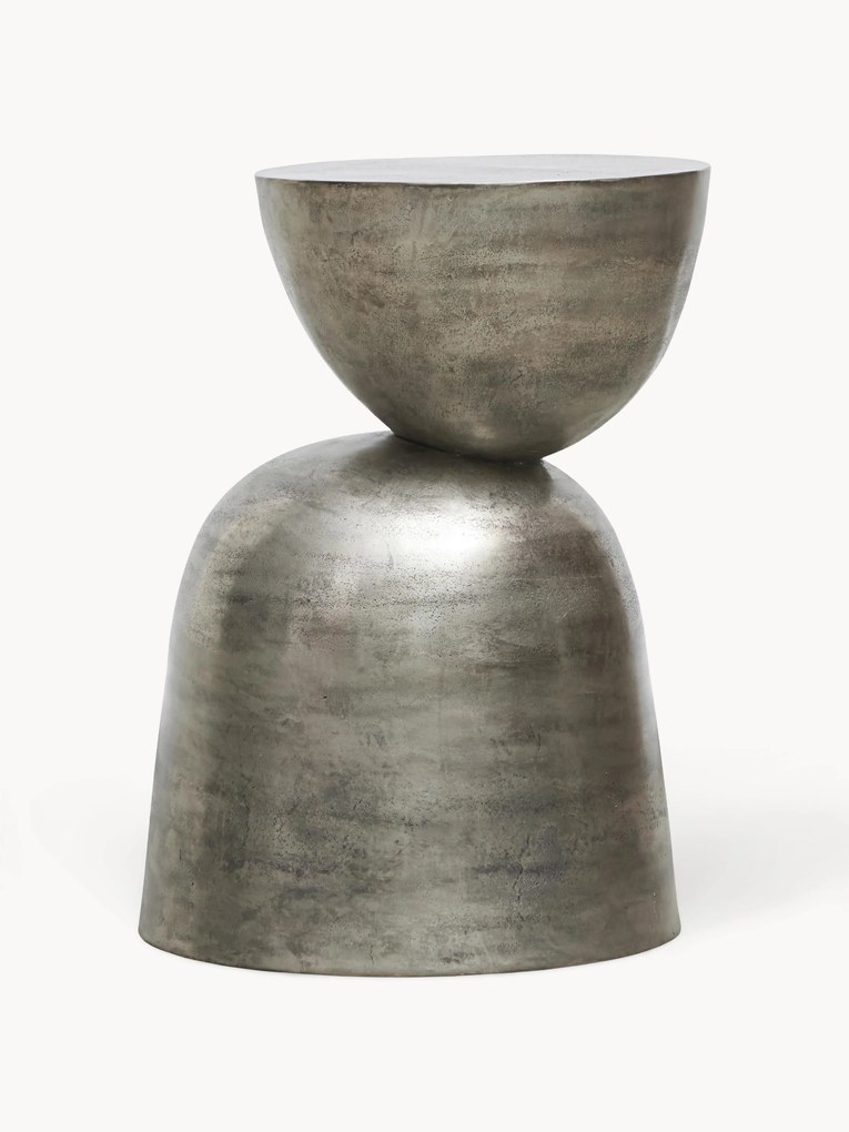 Ronde bijzettafel Heena, handgemaakt