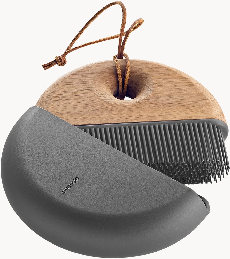 Handborstel en stoffer en blik, 2-delig