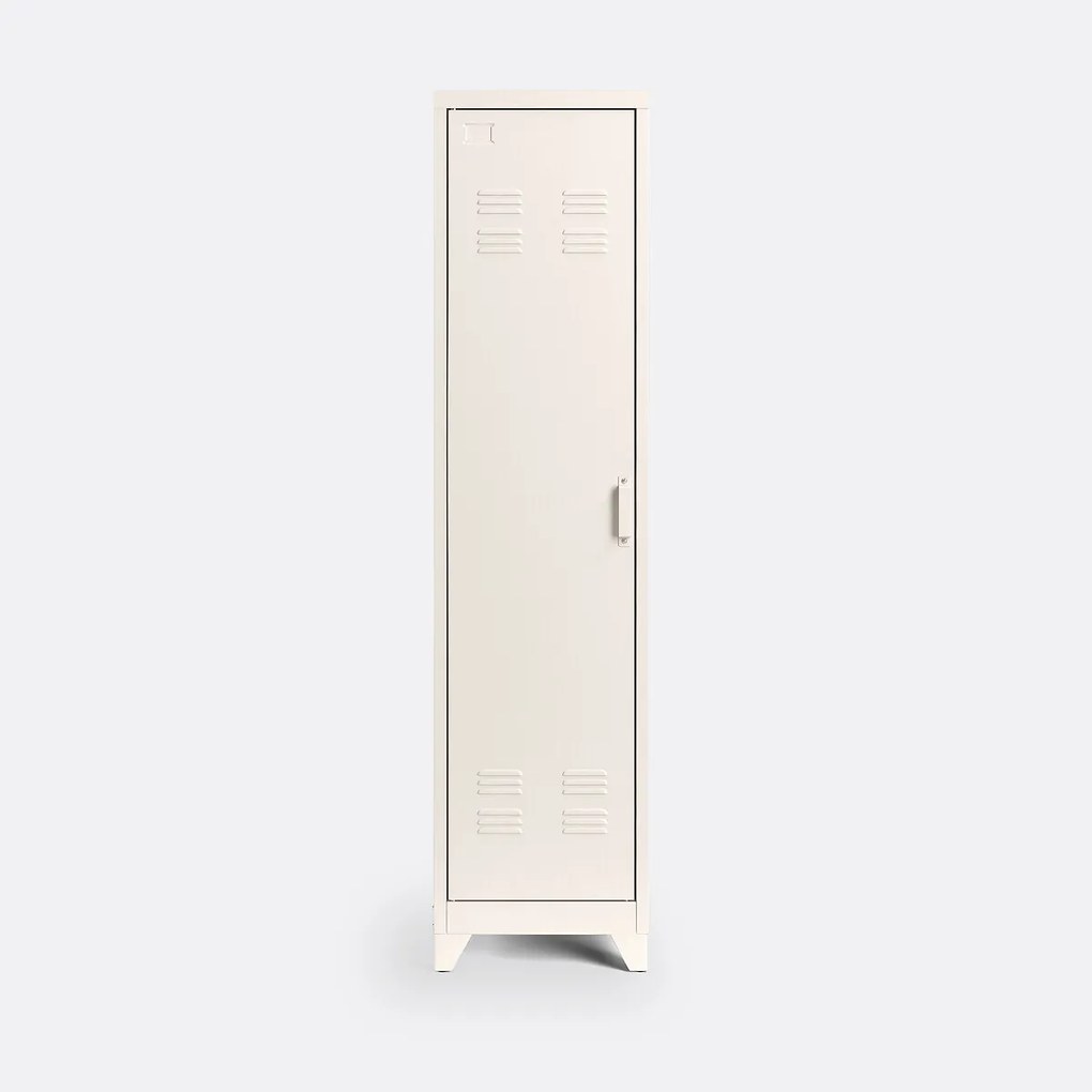 Vestiairekast in metaal, 1 deur, Hiba