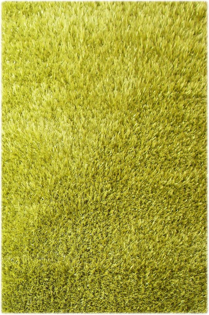 Bakero | Vloerkleed Kota Hoogpolig lengte 70 cm x breedte 140 cm x hoogte 4 cm groen vloerkleden polyester op katoen vloerkleden & woontextiel vloerkleden