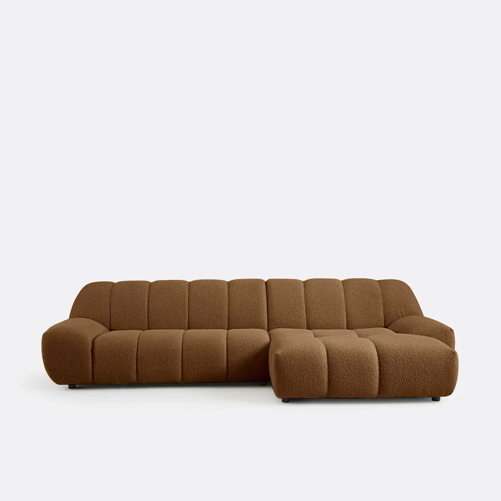 Rechthoekige bank, dikke badstof, Nuria