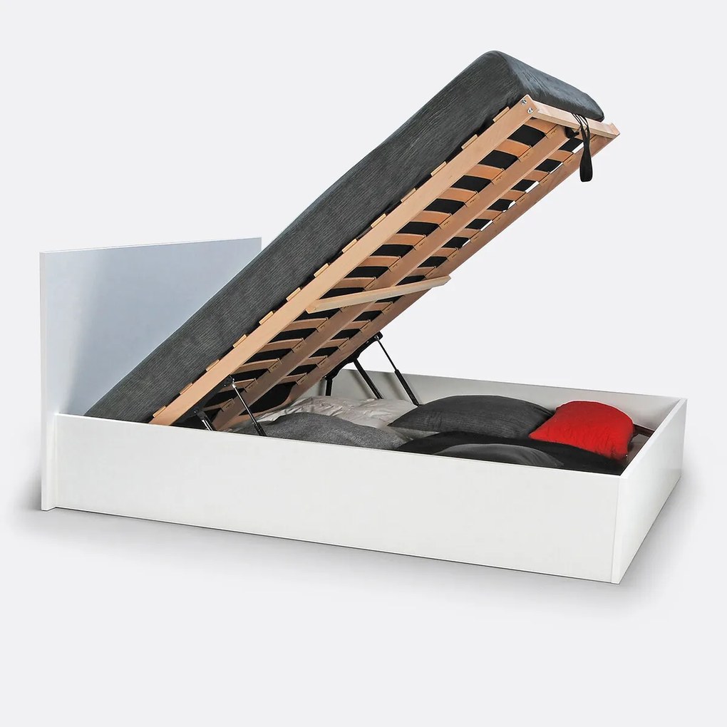 Kofferbed met ophefbare lattenbodem, Cladie