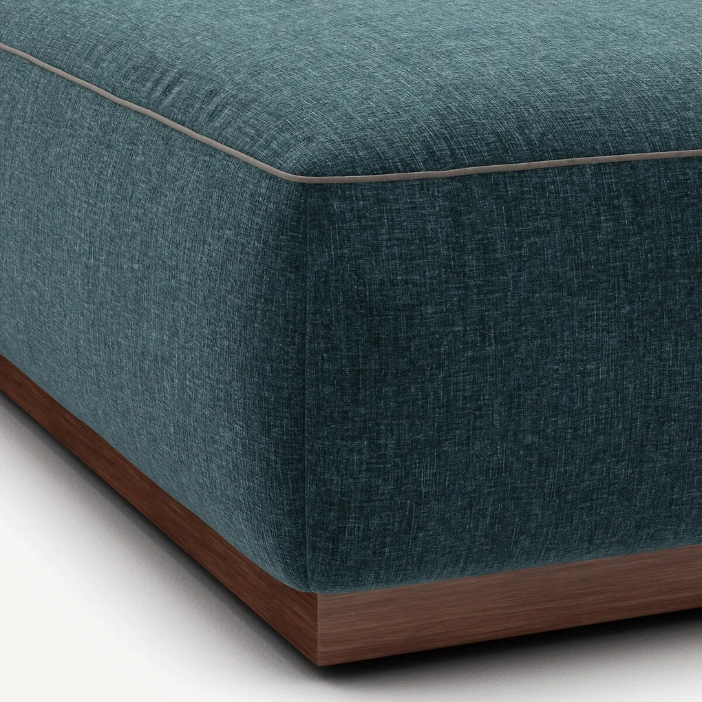 Voetensteun van chenillefluweel, JACOPO