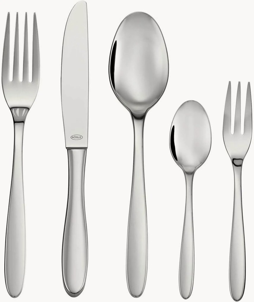 Hoogglans gepolijste bestekset Culture, 12 personen (60-delig)